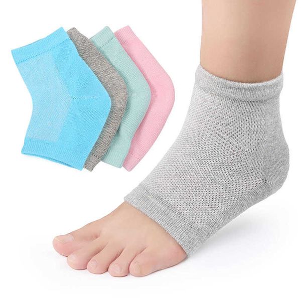 PESTO DE TRATAMENTO DO GEL GEL ANTI-DRY SOCKS SACAS DE CRACA MENINAS MENINAS MOMELOS ANTI-UM ANTIFOLIANTE SPORTS Sports Calcetines Antisecos