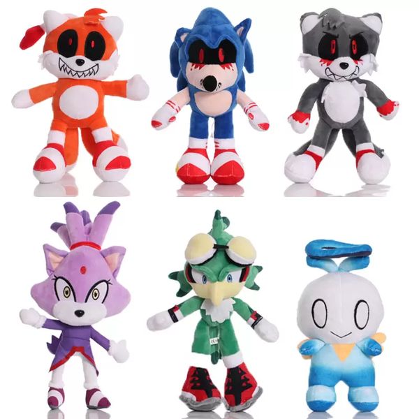 Spot Cartoon Anime Super Sonic Doll Sonic Mouse Peluche Riccio