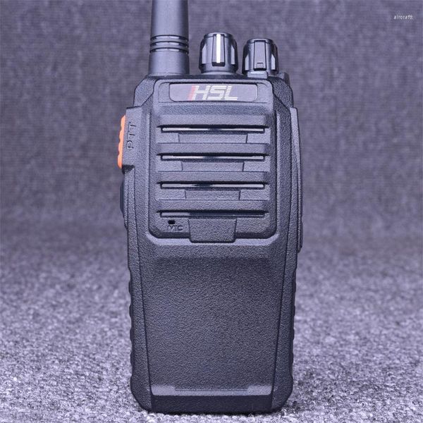 Walkie talkie huosloog hsl-x8 7w двусторонний радио Radio UHF 400-520 МГц портативный трансивер передатчика CB 16CH 16CH