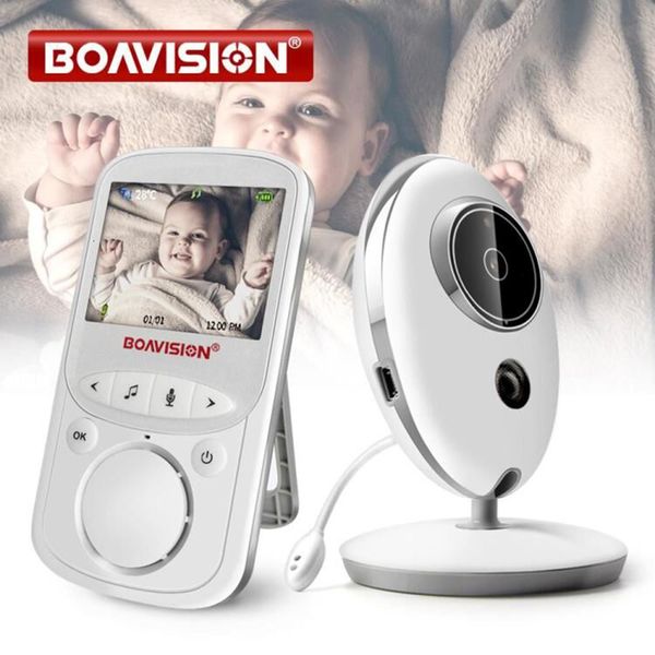 IP -камеры Беспроводное ЖК -аудио -видео -видео монитор Baby vb605 Радио Нання музыка между 24 ч