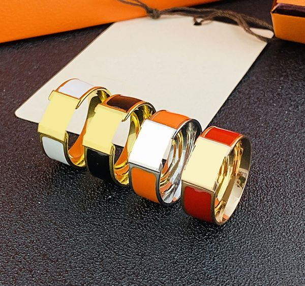 Designer Ringe Frau Mann Nagel Liebe Band Ring Steine Design Luxus Schmuck Paar Liebhaber Silber Gold Ringe für Mädchen Junge Freund Geschenke Größe Breit