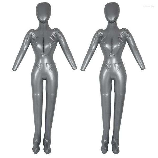 Ювелирные мешочки 2x надувная женская модель всего тела с Arm Ladies Mannequin Window Disples