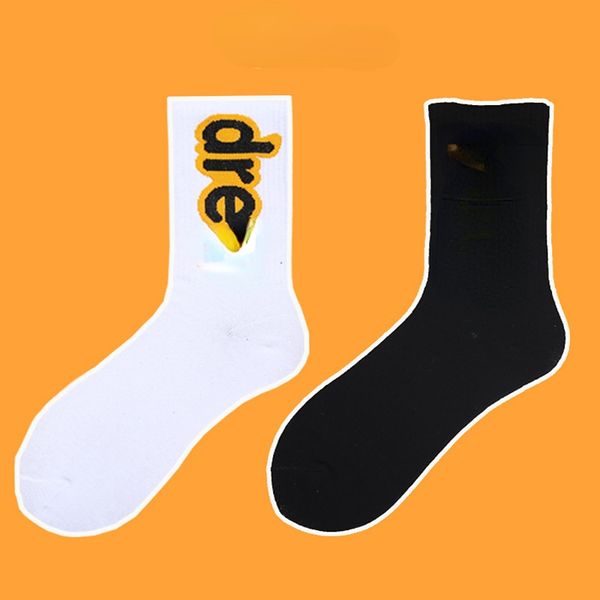 Smiley Letters Socks Sports Stockings Fashion Cotton Socks for Men and Women