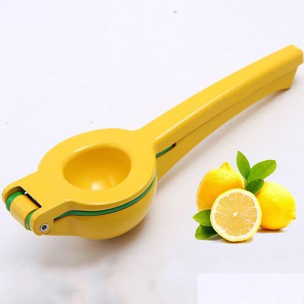 Outras ferramentas de cozinha Mini Metal Metal Lemon Squeezer Pressione Juicer Bowl Blang Home Kitchen Hand Tools Drop Drop Garden Dining Bar Dhu2b