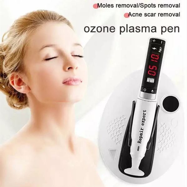 Портативная озоновая плазма -ручка лазерная машина чистая поры омоложения кожи для лечения угрейм