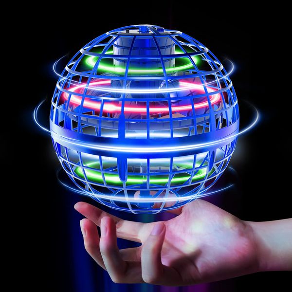 Волшебные шарики летающие шарики игрушки 2022 прохладный вечер Hover управляемые ручными мини -дронами бумеранг прядиль