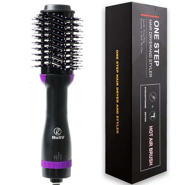 Colvores de cabelo Animadores Brush Secro Blow 3 Em 1 Styler Air and Volumizer One etapa Blower Electric Comb 221117