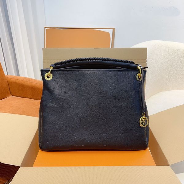 Lüks bayan iddialı tasarımcı tote çanta çanta louiseits moda kılıf çanta viutonits bayanlar empreinte kabartmalı omuz çantaları cüzdan yüksek kalite