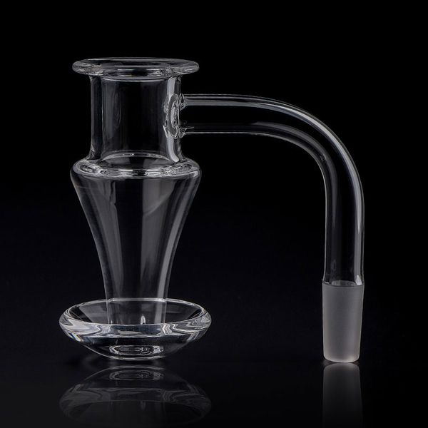 Acess￳rios para fumantes Terp Slurper Quartz Turbine Banger de 2,5 mm de parede 20mmod lises de cabeceira para os bonges de ￡gua de vidro Bongs Dab Rigs