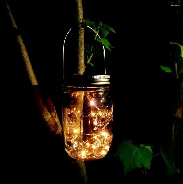 Strings Stringa di luce solare 20 LED Luci fatate 2M Lampada con batteria Albero di Natale Decorazione per feste all'aperto Ambiente