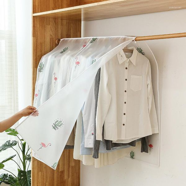 Kleidung Lagerung Staubdicht Kleidung Abdeckung Für Kleidungsstück Anzug Kleid Mantel Tuch Protector Große Fall Beutel Hause Organisieren Taschen