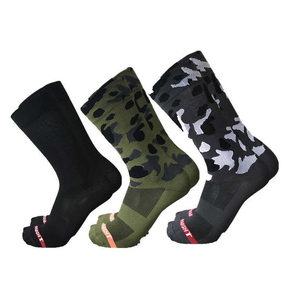 Calcetines deportivos SKY KNIGHT Nuevo camuflaje verde oliva Profesional Montar al aire libre / Calcetines de ciclismo Calcetines deportivos unisex T221019