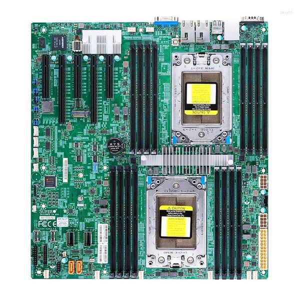 Материнские платы Supermicro Amd Mainboard H11DSI-NT EPYC Xiaolong Dual Motherboard Series 7000 Процессор 128 ядер и 256 потоков IPFS Server