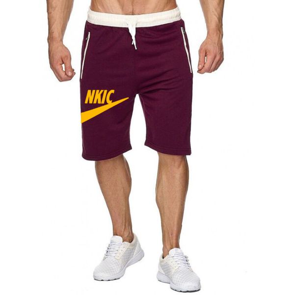 Pantaloncini da allenamento per palestra da uomo Uomo Abbigliamento sportivo casual Allenamento fitness Griglia da corsa Pantaloncini a compressione ad asciugatura rapida Atletica leggera Stampa LOGO del marchio