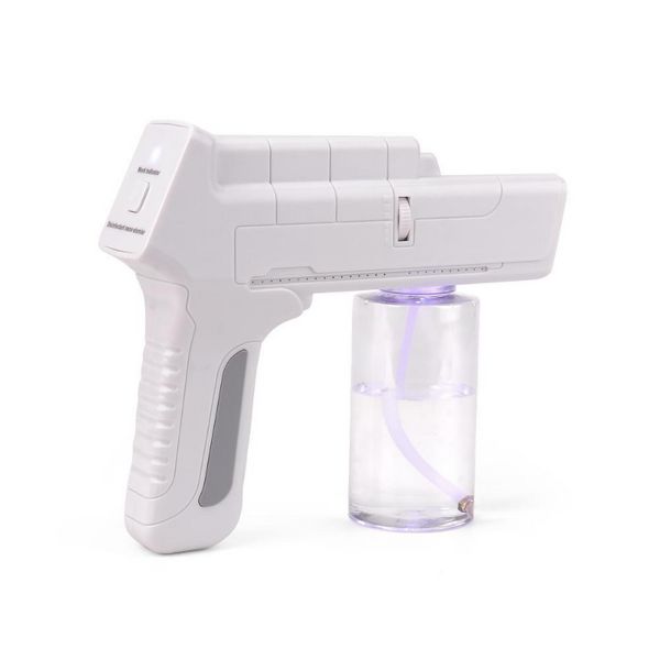 2021 Altri articoli per la cura della salute Arrivo Nano spray portatile wireless per pistola atomizzante per disinfezione con flacone disinfettante da 350 ml