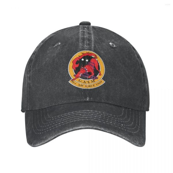 Berets Ace Combat Team Team Baseball Cap Шляпа ковбойская шляпа Bebop Hats Мужчины и женщины