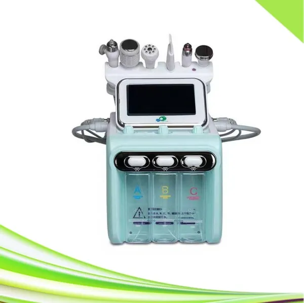 idrodermoabrasione acqua microdermoabrasione vuoto di rimozione di comedone spa portatile clinica uso di ossigeno jet peel soluzione pulizia ad ultrasuoni rf idradermoabrasione