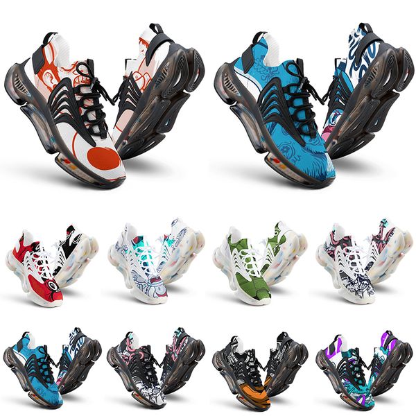 таможенная обувь мужские женщины Runnings Shoe Diy Color2 Black Blue Blue Reds Oranges Мужские индивидуальные на открытом воздухе спортивные кроссовки