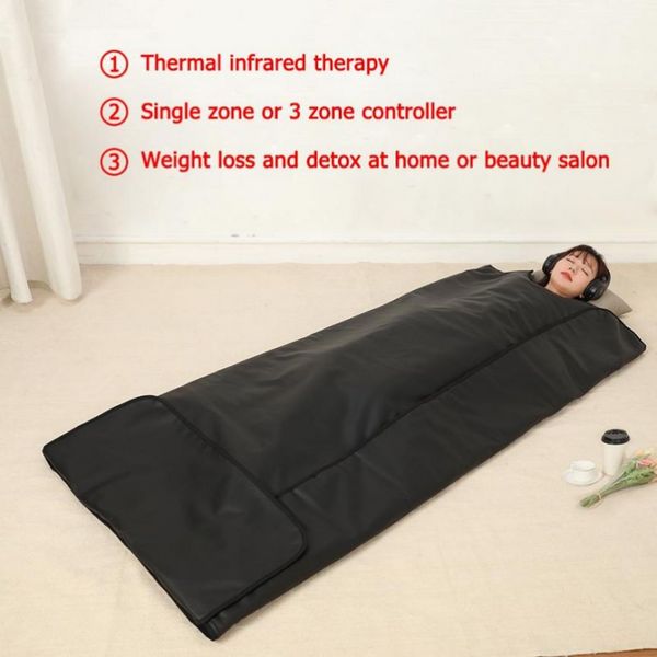 Körper Abnehmen Sauna Decke Wärme Therapie Slim Bag Thermal Blankt Detox Maschine