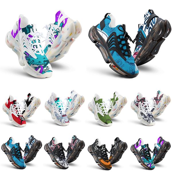 таможенная обувь мужские женщины Runnings Shoe Diy Color60 Black White Blue Reds Oranges Мужские индивидуальные на открытом воздухе спортивные кроссовки