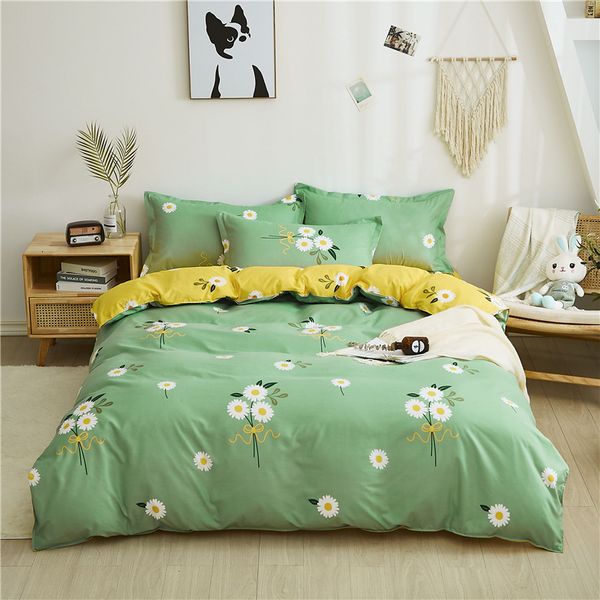 Set di biancheria da letto Copripiumino con stampa simpatico cartone animato 220x240 Modello adorabile Trapunta per adulti per bambini AB Piumino bifacciale senza federe 221117