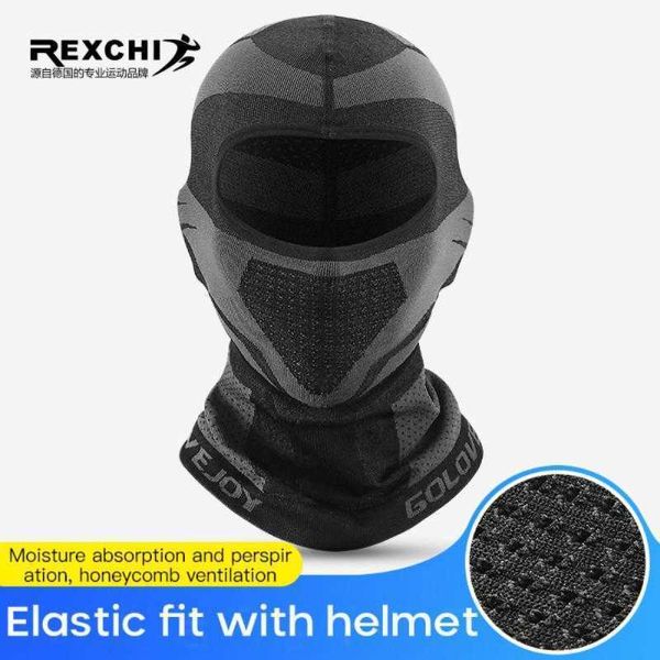 Cappellini da ciclismo Maschere Passamontagna in pile invernale Maschera integrale nera Scaldacollo Copricapo termico Cappuccio da ciclismo Fodera Sport Sci Sciarpa da snowboard Cappello Uomo T220928