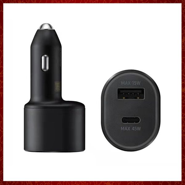 60 W für Samsung Super Fast Car Charger Pd USB Typ C Port Auto Cargador 45 W Galaxy S22 5 G S21 Note 20 10 Z Flip3 A52 M52 Lade Automotive Electronics Charge Kostenloses Schiff