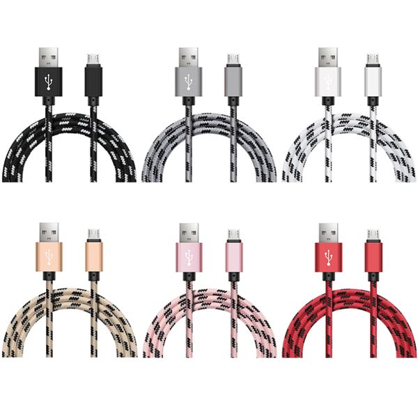 Cabo de carregador curto Tipo C 25cm Micro USB Tipo C Cabo de dados Fast para Xiaomi Sony HTC Huawei Android Linha de carga