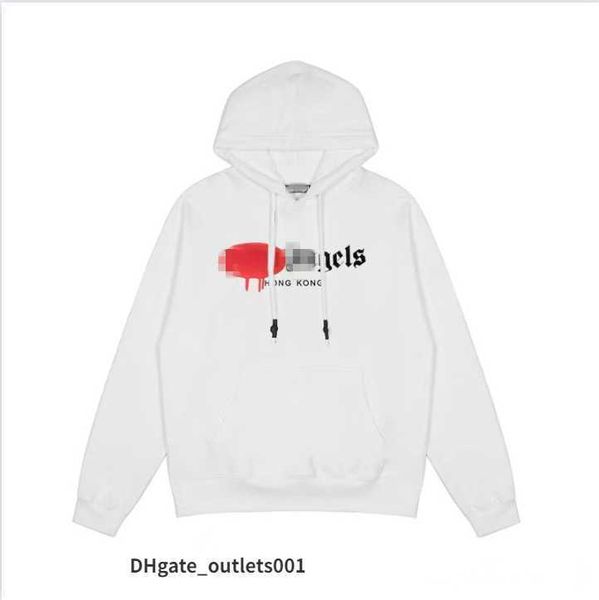 Erkek Kadın Tasarımcı Melekler Palm Hoodie Sweater Sweatshirt Sokak Giyim Tişörtlü Gevşek Sevenler Lüks Kaz Kanada Ceketler Ow Beyaz Sis Melekleri Hoodies Yz6