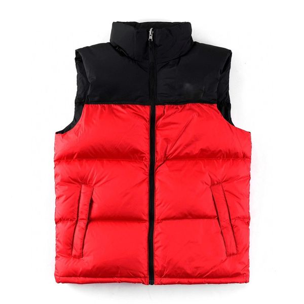 Weste Mode Herren Weste Daunenweste aus Baumwolle Designs Herren und Damen Keine ärmellose Jacke Puffer Herbst Winter Freizeitmäntel Paare Westen Warm halten Mantel Wasserdicht