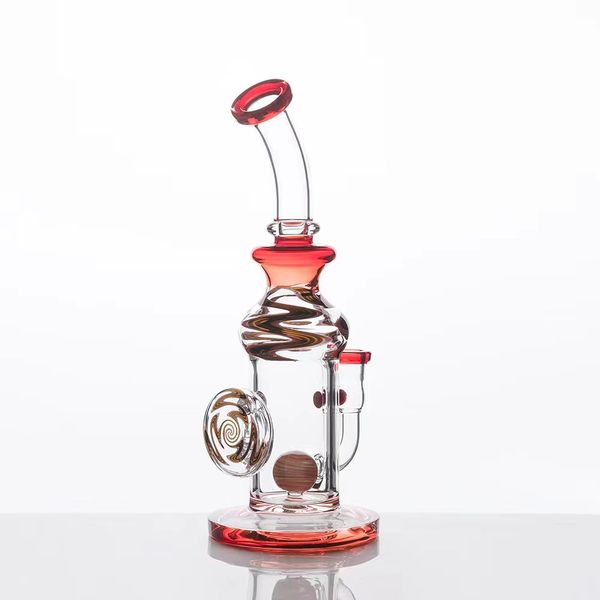 Pipa da fumo in vetro borosilicato narghilè narghilè dab rig accessori per fumatori bruciatore a nafta shisha bong per raccoglitori di cenere giocattoli del sesso riciclatore gorgogliatore