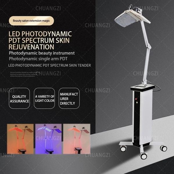 Güzellik ürünleri yeni çift kol LED PDT Işık Terapisi Bio-Light 7 Renk Yüz Gençleştirme Fototerapi Cilt Bakım Güzellik Makinesi