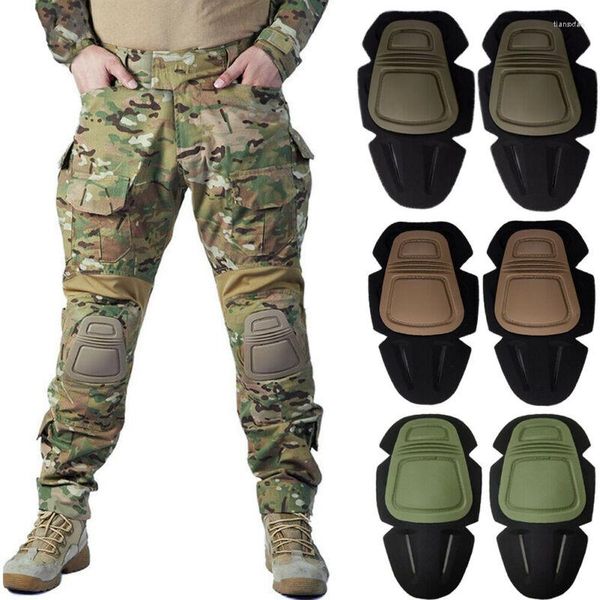 Knieschützer Kampfhose mit taktischer Hose MultiCam CP Gen3 Jagdtarnung