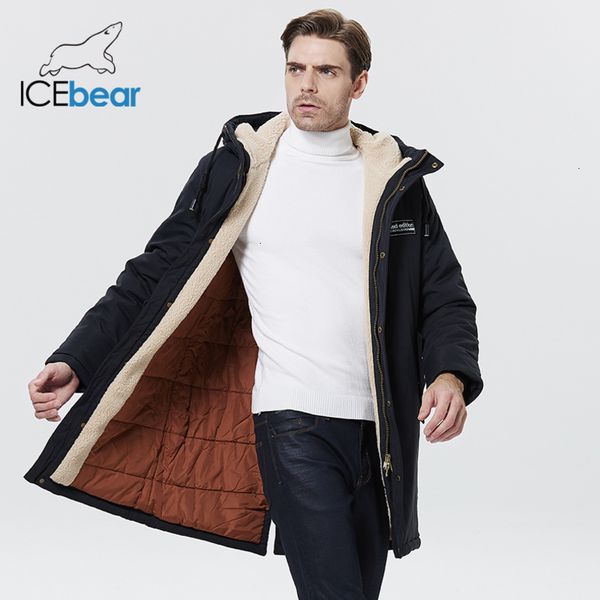 Masculino abaixo da jaqueta de inverno parkas casaco elegante à prova de vento e macho quente parka parka de comprimento médio algodão casual mwc20887d 221118