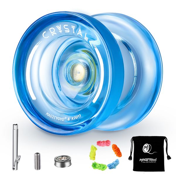 Yoyo Magicyoyo Arrival Responsive Crystal YoYo K2P Kunststoff Yo für Kinder Anfänger Ersatz Nicht reagierendes Lager Advancer 221118