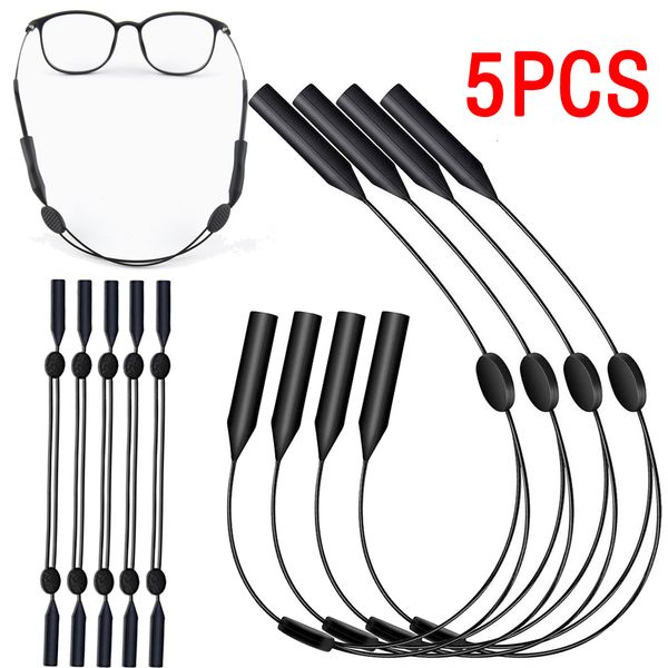 EyeGlasses Correntes Retentores de óculos ajustáveis ​​Universal Fit Sports Sunglasses UNISSISEX Strap Segurança Porta de segurança com grande roundhead 221119