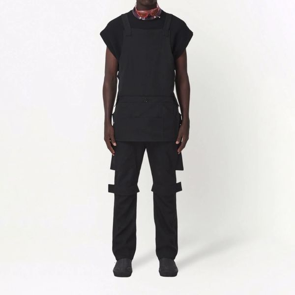 Cal￧a masculina s6xl macac￣o casual de homens moda cal￧as retas de cal￧as retas do macac￣o vers￡til Midwaisted 221119