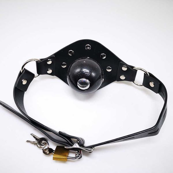 Itens de beleza BDSM Anel de elevação Fixação Asfixia Gag Bondage Restrições Boca aberta Respirável Brinquedos sensuais Jogos para adultos Para casal escravo