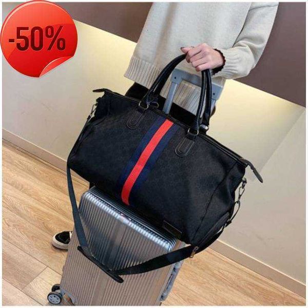 Folga de bolsas por atacado novo retrô e feminina de grande capacidade para sapatos independentes Bolsa de viagem Trip Business Trip Gift Fitness