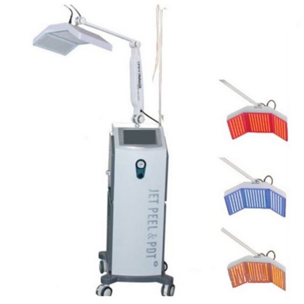 LED Skin Rejuvenation PDT System Management Jet Peel Device per la dermoabrasione del diamante di rimozione dell'acne