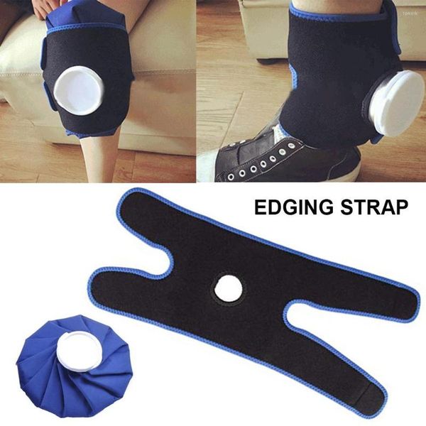 Ginocchiere Ice Pack Strap Gomito Polso Dolore alla caviglia Borsa per alleviare la rigidità muscolare Dolore Accessori per il fitness