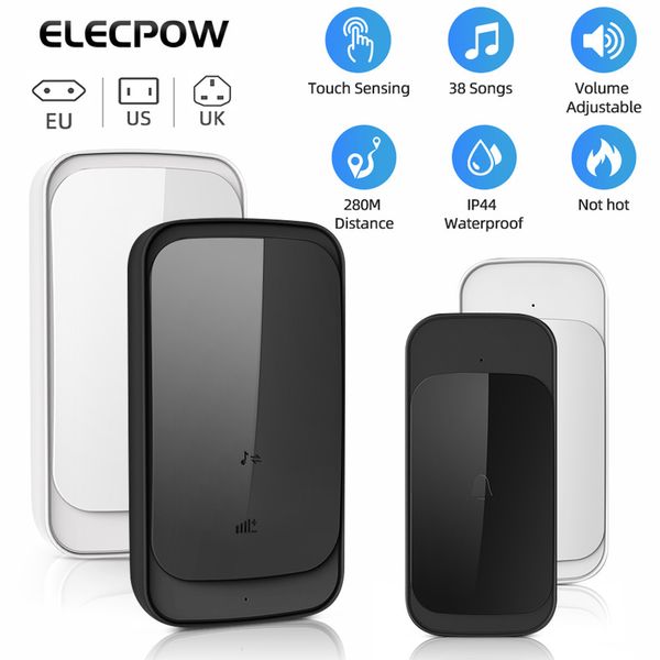 Дверные звонки Elecpow Smart Home беспроводной дверной звонок.