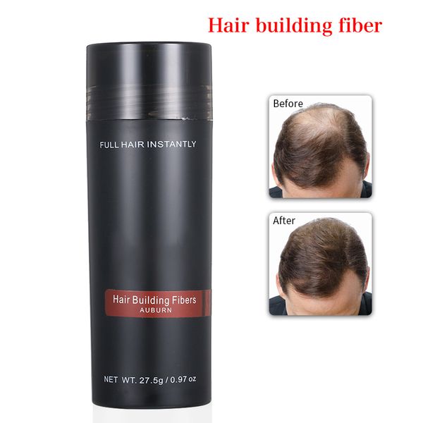 27,5g Haaraufbau Faser Applikator Pulver Spray Anti Haarausfall Concealer Verdickung Haar Nachwachsen Keratin Pulver