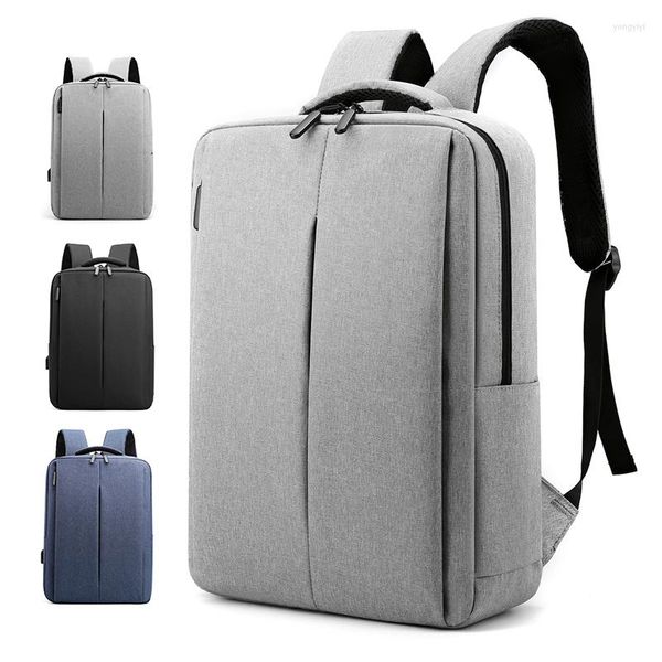 Rucksack Die Männer Multifunktions Anti-Diebstahl 15,6 Zoll Laptop USB Lade Rucksäcke Wasserdichte Schultasche Geschäftsreisetaschen