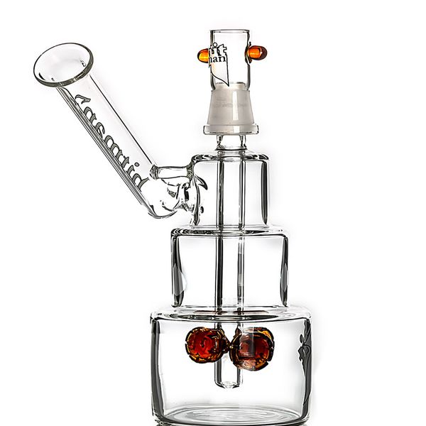 HitMan Occhiali Bong d'acqua Narghilè Shisha Mini Dab Rig Tubi d'acqua Birdcage Per pipa da fumo Bong Glass Oil Rigs