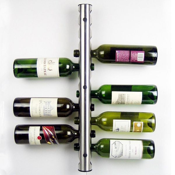 Tisch-Weinregale aus Edelstahl zur Wandmontage, Flaschenhalter, Display, Aufbewahrung, Organizer 812 s 221121