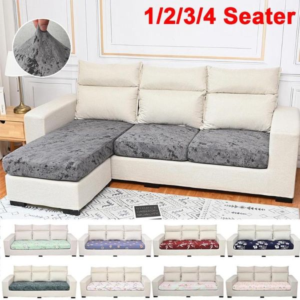 Крышка стула 1/2/3/4 SEATE SOFA SOFA SEAT для гостиной домашние животные дети Elastic L Shape Meurniture Protect