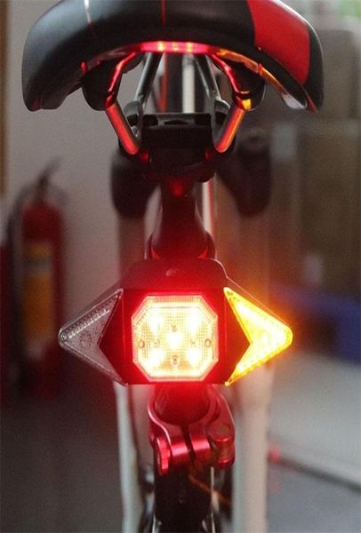 Arka lamba akıllı bisiklet kablosuz uzaktan dönüş sinyal ışıkları bisiklet led arka lamba kolayca kurulum kişisel parçalar 2202151268165