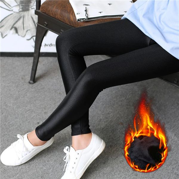 Damen Leggings CHRLEISURE Winter für Damen Warme Leggins Samtstrumpfhose Hohe Taille Thermostrumpfhose Dehnbare Hose 221121