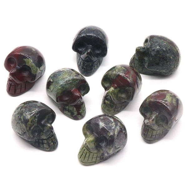 Pedras preciosas 2m 2m Natural Bloodstone SKL Mão esculpida Gemstone Bine Art Art Art Scpture Reiki Healing Stone estátua de pedra. Droga de entrega judeu DHCHX